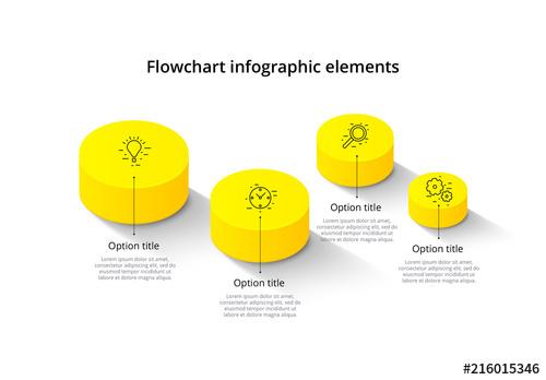 4-Step Infographic Layout - 216015346 - 216015346