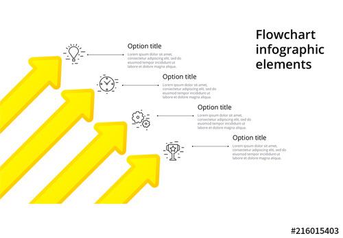 4-Step Infographic Layout - 216015403 - 216015403