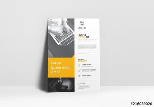 Creative Minimal Flyer - 216039020 - 216039020