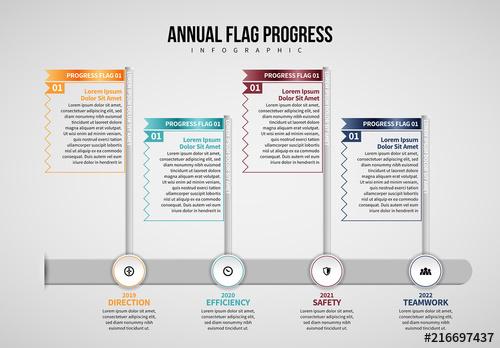 Annual Flag Infographic Layout - 216697437 - 216697437