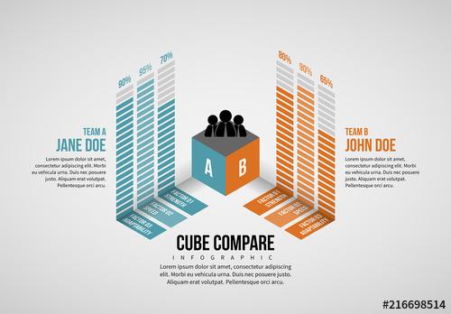 Cube Infographic Layout - 216698514 - 216698514