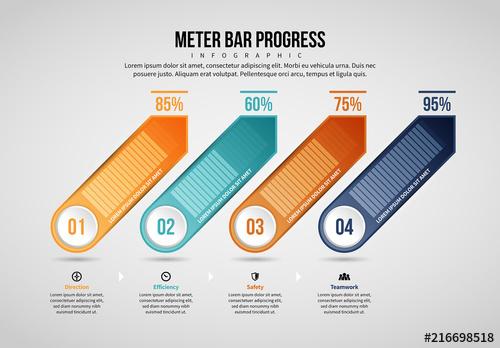 Metered Infographic Layout - 216698518 - 216698518