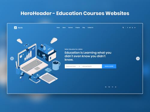 HeroHeader for Education Courses Websites-19 - heroheader-for-education-courses-websites-19