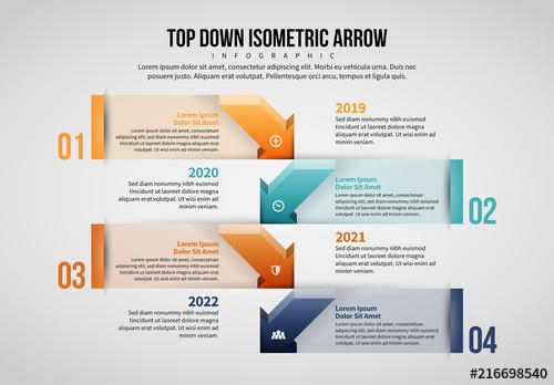 Arrow Infographic Layout - 216698540 - 216698540