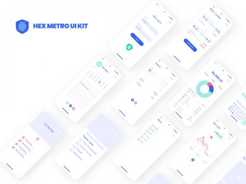 Hex metro Ui kit - hex-metro-ui-kit