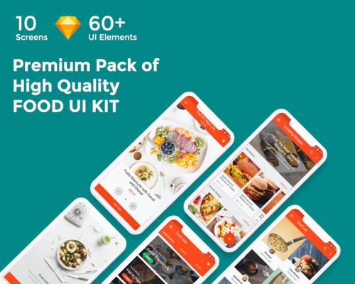 High Quality Food UI Kit - high-quality-food-ui-kit