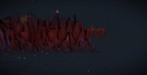 Videohive - Low Poly Mountain