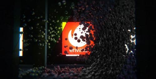 Videohive - Ball Wall Expode Ident