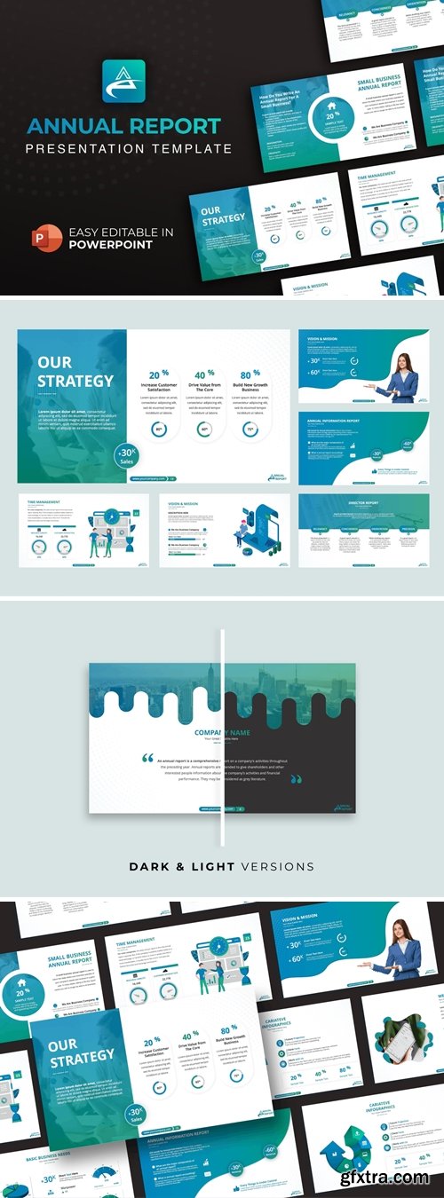 Annual Report Presentation Template