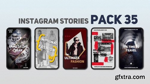 Motionarray 9in1 Instagram Stories Pack Bundle 4