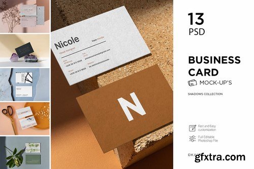 Business Card Shadows Collection