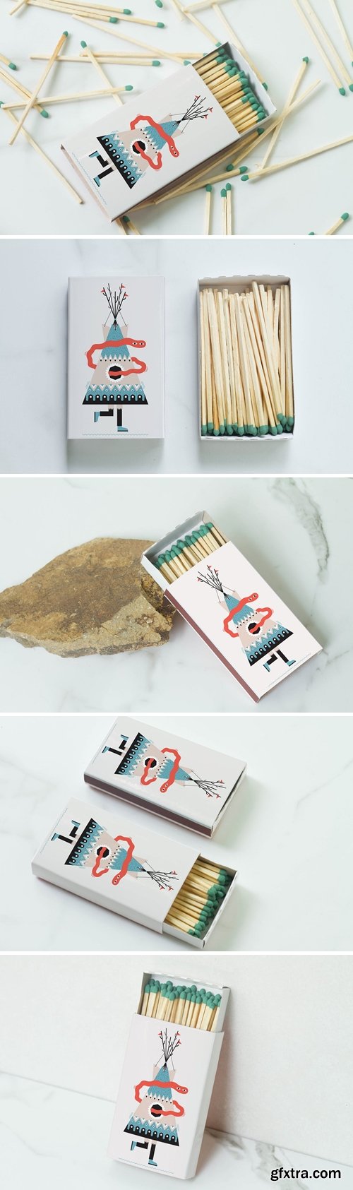 Matches Box Mockup