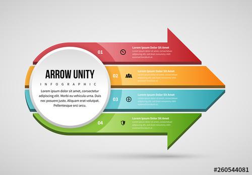 Arrow Unity Infographic - 260544081 - 260544081