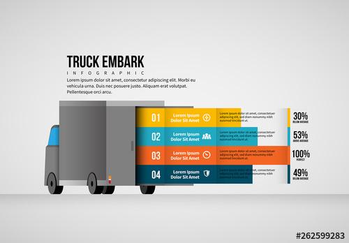 Truck Infographic - 262599283 - 262599283