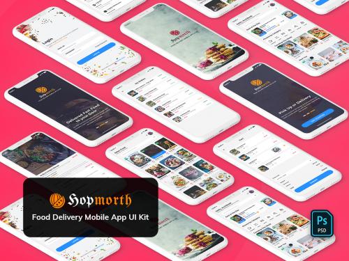 Hopmorth-Restaurant Mobile App UI Kit Light Version - hopmorth-restaurant-mobile-app-ui-kit-light-version