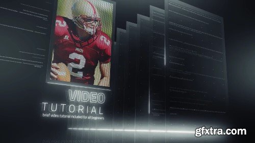 Videohive Dark Room Sports Cinematic Titles 23201710