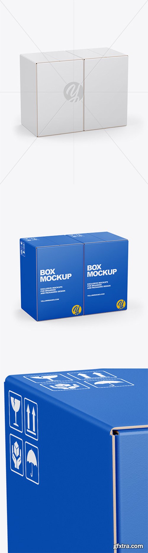 Two Paper Boxes Mockup 51209