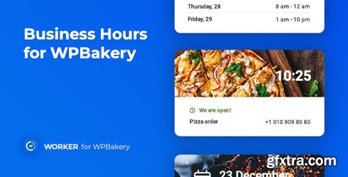 CodeCanyon - Business Hours for WPBakery v1.0.0 - Worker addon - 25384278