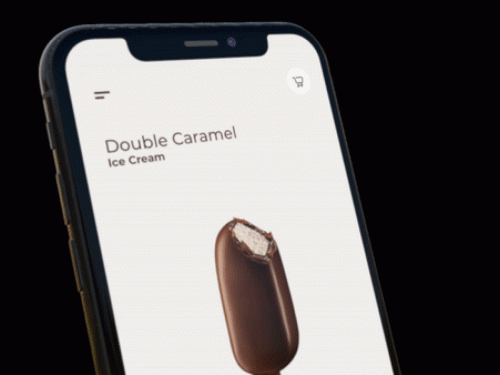 Ice Cream app concept - ice-cream-app-concept