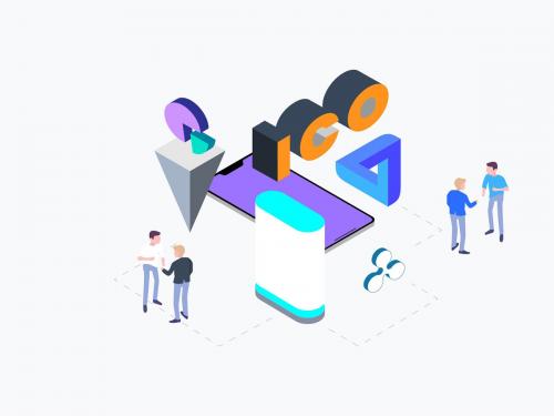 ICO Concept Isometric Illustration - ico-concept-isometric-illustration