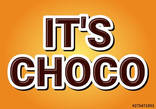 Chocolate Text Effect - 275471893 - 275471893