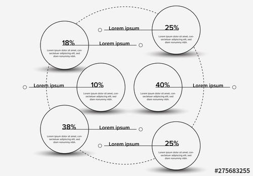 Circle Labels with Soft Background Layout - 275683255 - 275683255