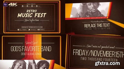 Videohive - Retro Music Festival V2.1 - 7814088