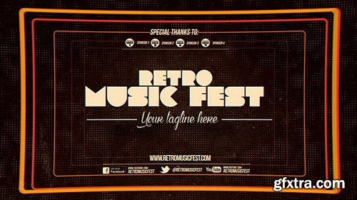 Videohive - Retro Music Festival V2.1 - 7814088