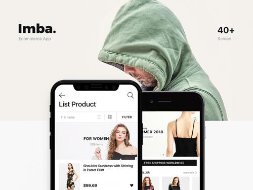 Imba Ecommerce App Ui Kit - imba-ecommerce-app-ui-kit