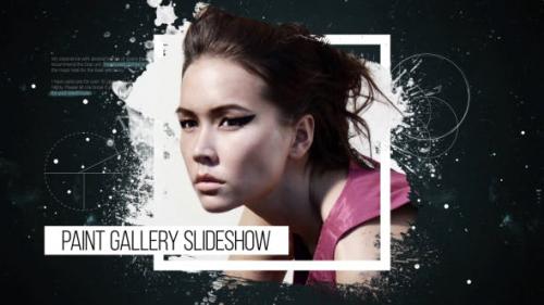 Videohive - Paint Gallery Slideshow