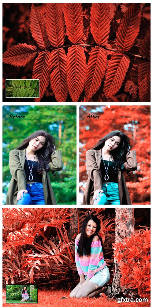 Red Color Effect Ps Action 2127499