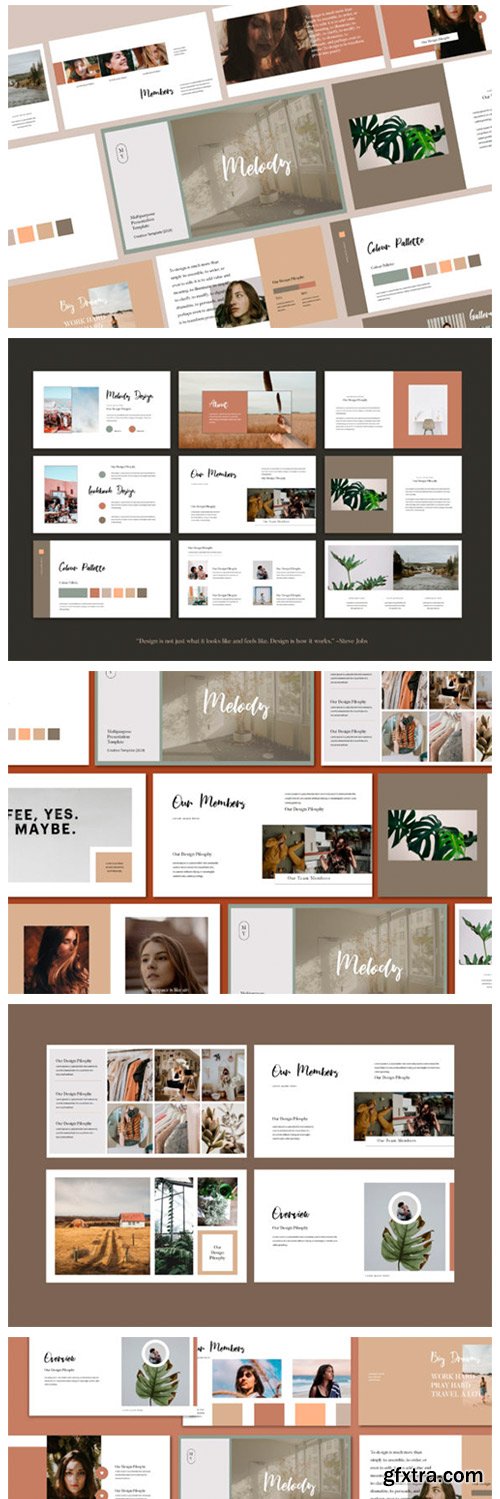 Melody - Keynote Presentation Template 2350861