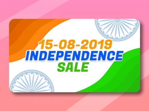 Independence Day Sale Banner For Advertisement etc. - independence-day-sale-banner-for-advertisement-etc