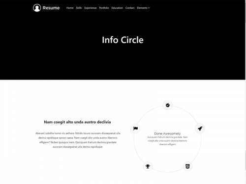 Info Circle Element - Resume WordPress Theme - info-circle-element-resume-wordpress-theme