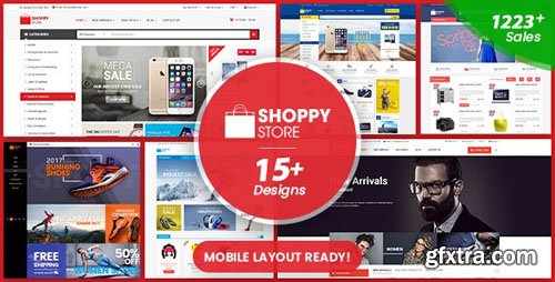 ThemeForest - ShoppyStore v3.4.0 - Multipurpose Responsive WooCommerce WordPress Theme (15+ Homepages & 3 Mobile Layouts) - 13607293 - NULLED