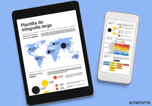 Plantilla de infografía larga - 278076778 - 278076778