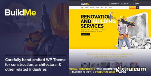 ThemeForest - BuildMe v4.0 - Construction & Architectural WP Theme - 11242771