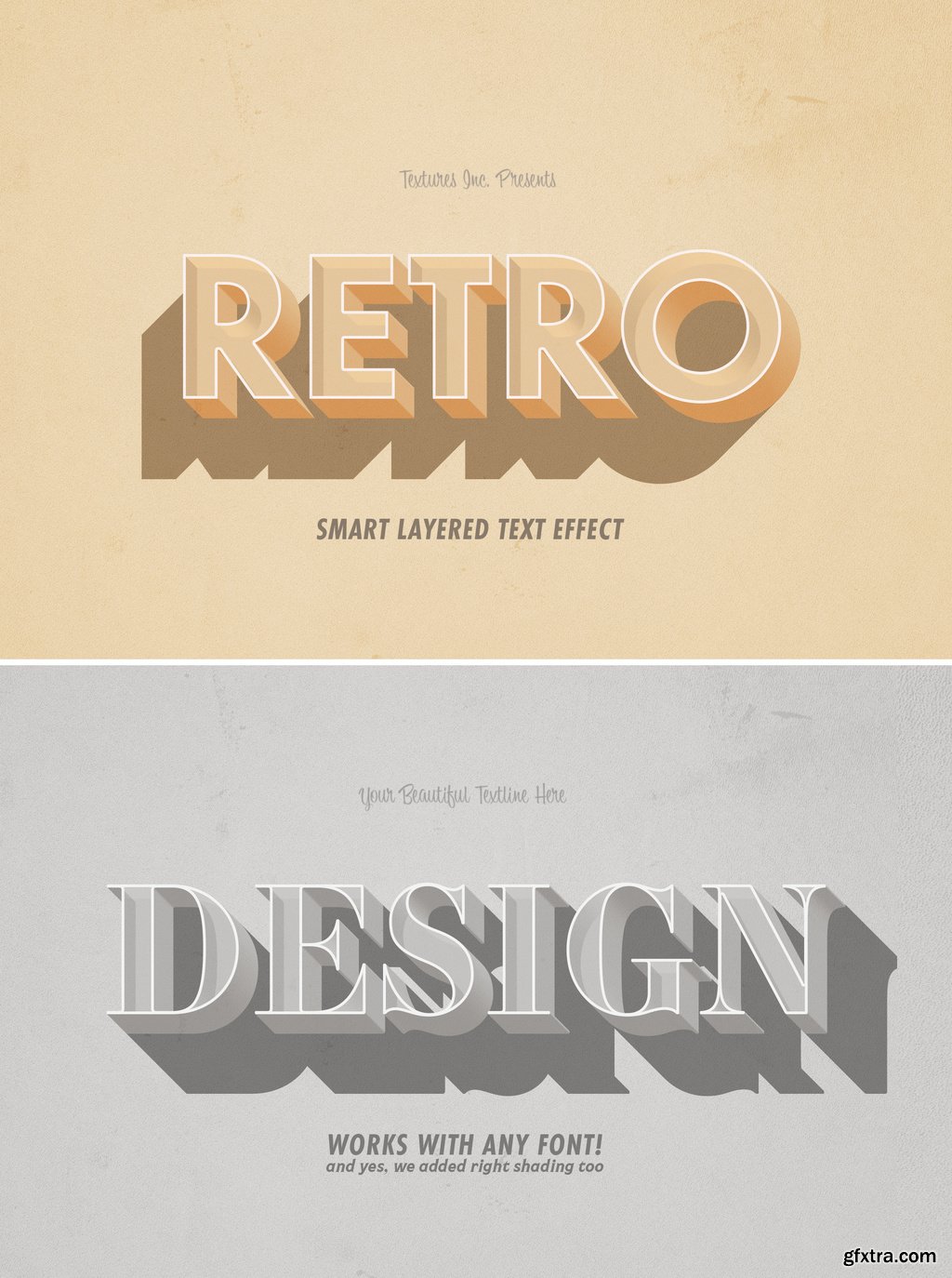 Download Orange Retro Text Effect 313164131