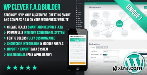 CodeCanyon - WP Clever FAQ Builder v1.37 - Smart support tool for Wordpress - 16635796