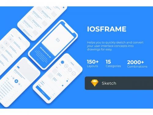 iOS Wireframe Mobile UIT KIT - Sketch Version - ios-wireframe-mobile-uit-kit-sketch-version