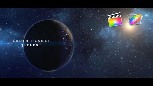 Videohive - Earth Planet Titles