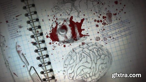 Videohive The Morgue Notes Opener 23480457
