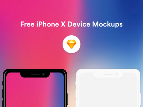 IPhone X device mockups - iphone-x-free-device-mockups