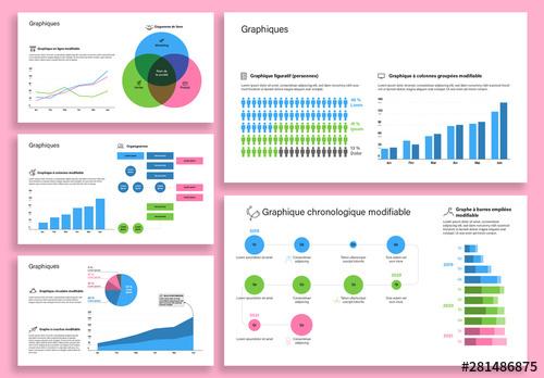 Ensemble d’éléments d’infographie - 281486875 - 281486875