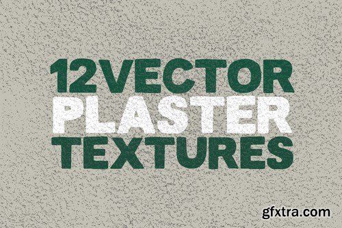 Vector Plaster Textures x12