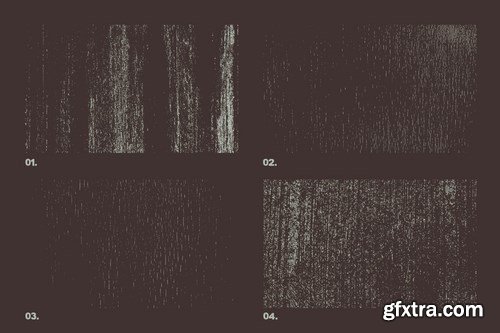 Vector Grunge Stripes Textures x12