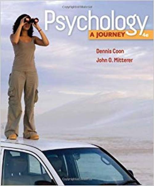 Psychology: A Journey (Available Titles CourseMate) - 049581170X