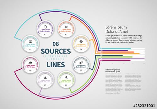 8 Stage Circular Info Chart - 282321001 - 282321001