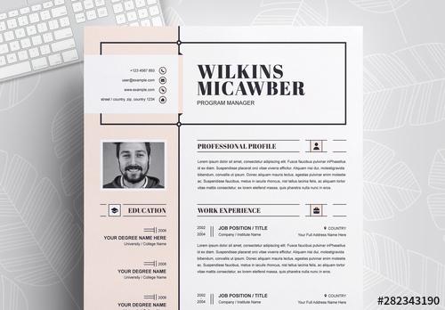 Creative Resume Templates - 282343190 - 282343190