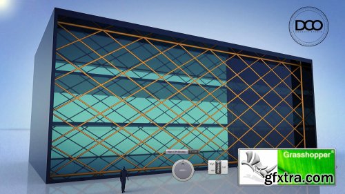 Rhino Grasshopper Building Window and Skin Parametric Design